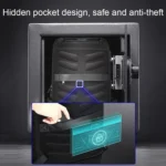 Bopai 61-120621A Outdoor Waterproof Laptop Backpack with USB Charging Port, Spec: - Image 5