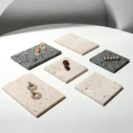 2 PCS Cave Stone Jewelry Shooting Props Jewelry Display Stand - Image 5