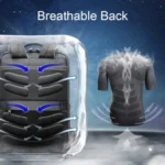 Bopai 61-68118 Multifunctional Wear-resistant Anti-theft Laptop Backpack with USB Charging Hole - Image 4