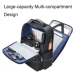 Bopai 61-121591 Multifunctional Anti-theft Laptop Business Backpack with USB Charging Hole - Image 3