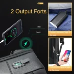 Bopai 61-121561 Multifunctional Anti-theft Laptop Business Backpack with USB Charging Hole - Image 5