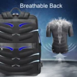 Bopai 61-121981 Multifunctional Anti-theft Laptop Business Backpack with USB Charging Hole - Image 3