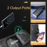 Bopai 61-121981 Multifunctional Anti-theft Laptop Business Backpack with USB Charging Hole - Image 4