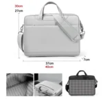 Airbag Thickened Laptop Portable Messenger Bag - Image 2