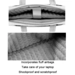 Airbag Thickened Laptop Portable Messenger Bag - Image 3