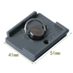 JMSUZ 200PL-14 For Manfrotto Camera Tripod Head Quick Release Plate Base - Image 3