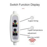 11696 5V USB Plug-in Car Timing Heating Seat Cushion - Image 4