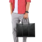 Bopai 11-98711 Multifunctional Business Waterproof Wearable Laptop Handbag - Image 6