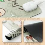 Intelligent Timing Heating Waterproof Warm Mouse Pad CN Plug, Size: - Image 6