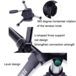 YUNTENG VCT-668RM Portable SLR Camera Tripod Mobile Phone Live Broadcast Support - Image 4