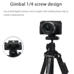 YUNTENG 6109 Camera Overhead Shot Tripod Universal Mobile Phone Live Broadcast Bracket - Image 4