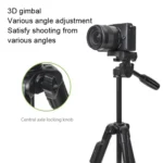 YUNTENG 6108 Camera Tripod With Mobile Phone Bluetooth Remote Control - Image 5