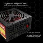JBON  500WS  ATX 12V  Computer Power Supply With 12cm Fan - Image 4