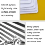 Still Life Portrait Products Photography Light Shadow Props Outdoor Light Shadow Board - Image 3