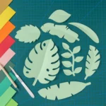 Paper-cut Leaf Ornaments Photography Props