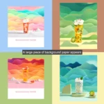 3D Double-Sided Matt Photography Background Paper - Image 4