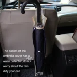 Car Umbrella Cover Foldable Storage Bag Hanging Seat Back Pocket - Image 6