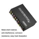 FJGEAR FJ-401AV Lotus Head Interface 4-way AV Audio and Video Switcher - Image 4