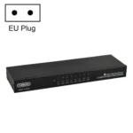 FJGEAR FJ-810UK 8 In 1 Out Computer Host VGA To KVM Switcher With Desktop Switch, EU Plug