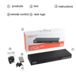 FJGEAR FJ-810UK 8 In 1 Out Computer Host VGA To KVM Switcher With Desktop Switch, EU Plug - Image 6