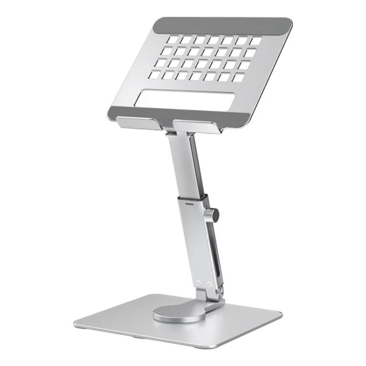 JUNDNE H06 Desktop Folding Phone Stand Portable Telescopic Rotary Tablet Stand