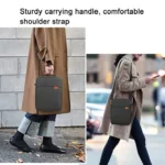 Vertical Laptop Bag Handheld Shoulder Crossbody Bag, Size: 13 Inch - Image 6