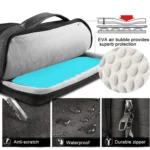 Portable Laotop Bag Waterproof Multifunctional Shoulder Crossbody Bag - Image 5