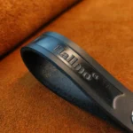 Hallmo First Layer Cowhide Leather Car Keychain - Image 3