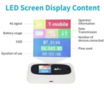 M7 4G WIFI Mobile Card Router Color Random Delivery, Style: - Image 4