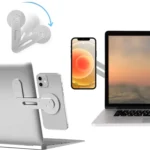 Laptop Phone Expansion Bracket Aluminum Magnetic Phone Stand - Image 3