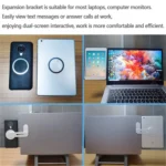 Laptop Phone Expansion Bracket Aluminum Magnetic Phone Stand - Image 6