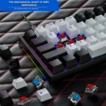 Dark Alien K710 71 Keys Glowing Game Wired Keyboard, Cable Length: 1.8m - Image 6