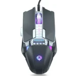 Dark Alien V710 7 Keys Metal Office Wired Glowing Mouse, Cable Length: 1.78m