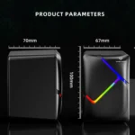 Computer USB Wired Computer Stereo Home Multifunctional Stereo, Cable Length: 1.2m - Image 3