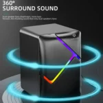 Computer USB Wired Computer Stereo Home Multifunctional Stereo, Cable Length: 1.2m - Image 5