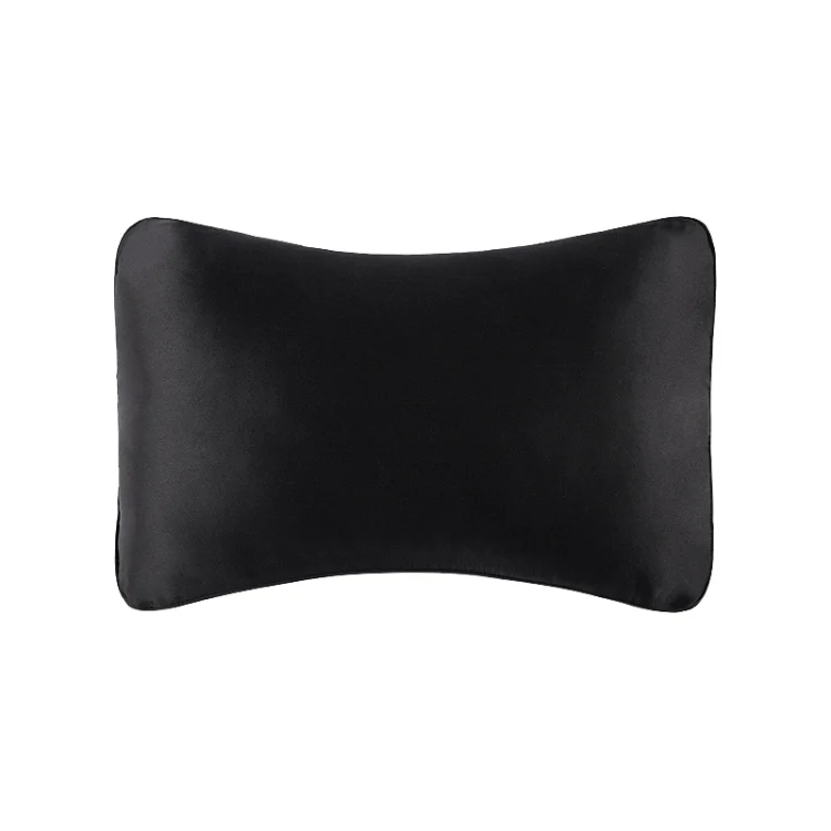 TZ19 Silk Car Head Pillow Car Memory Foam Comfort Lumbar Support