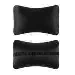 TZ19 Silk Car Head Pillow Car Memory Foam Comfort Lumbar Support - Image 6