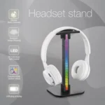 Ajazz Detachable RGB Glowing Game Headset Stand USB Pickup Lamp, Style: - Image 4