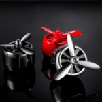 Car Air Outlet Perfume Aromatherapy Swivel Fan - Image 2