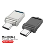USB 2.0 + Type-C/USB-C High Speed ??Mini Computer and Phone Dual-purpose Rotary U Disk - Image 2
