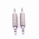 3pcs Metal 3.5mm Audio Male To Male Straight Through Adaptor - Image 3