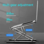 N8 Double-layer Foldable Lifting Aluminum Alloy Laptop Heat Dissipation Stand - Image 4