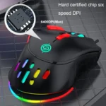 K-Snake Q15 9 Keys RGB Light Effect Wired Mechanical Mouse, Cable Length: 1.5m - Image 5