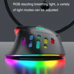 K-Snake Q15 9 Keys RGB Light Effect Wired Mechanical Mouse, Cable Length: 1.5m - Image 6