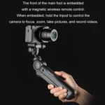 PGYTECH Camera Mobile Phone Desktop Pan Tilt Handheld Tripod - Image 3