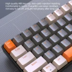 ZIYOU LANG K68 68 Keys Bluetooth Wireless Dual Model Mechanical Keyboard, Style: - Image 4