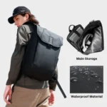 BANGE BG-2575  Anti theft Waterproof Laptop Backpack 15.6 Inch Daily Work Business Backpack - Image 2