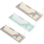 LANGTU GK102 102 Keys Hot Plugs Mechanical Wired Keyboard. Cable Length: 1.63m, Style: - Image 2