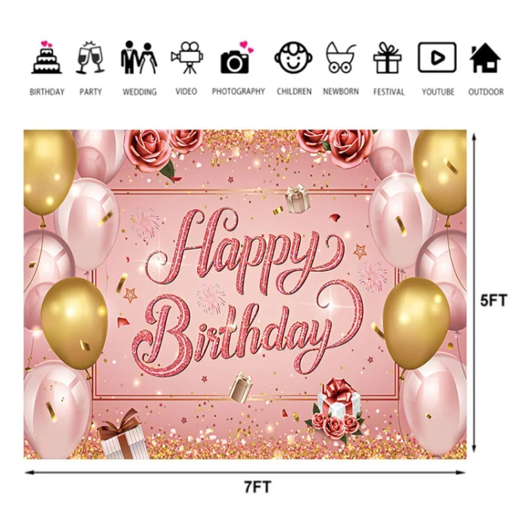 TBD06031377_1.webp 1.5m x 2.1m Children Birthday Party Venue Layout 3D Digital Studio Photography Background - Image 2