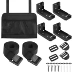 Computer Desktop Host Metal Suspension Frame Adjustable Storage, Style: - Image 3